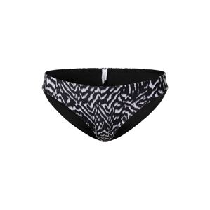 Calvin Klein Swimwear Bikini nadrágok  fekete / fehér / greige