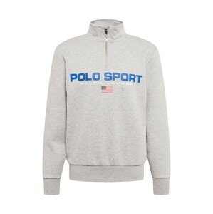 Polo Ralph Lauren Tréning póló  világosszürke / kék / fehér / piros