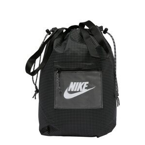 Nike Sportswear Zsáktáskák 'Heritage'  fekete / világosszürke / fehér