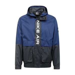 Nike Sportswear Átmeneti dzseki  tengerészkék / fekete / fehér