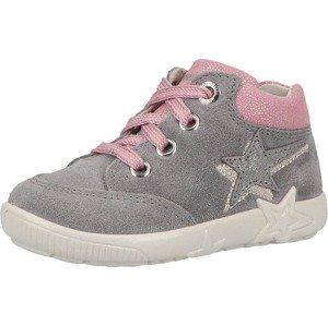 SUPERFIT Tipegő cipők 'Starlight'  rózsaszín / ezüst / kő