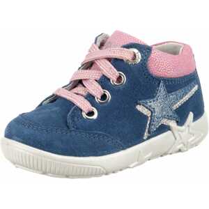 SUPERFIT Tipegő cipők 'Starlight'  ibolyakék / rózsaszín / ezüst