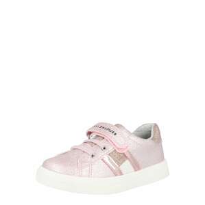 TOMMY HILFIGER Sneaker  rózsaszín / fehér / rózsaszín arany