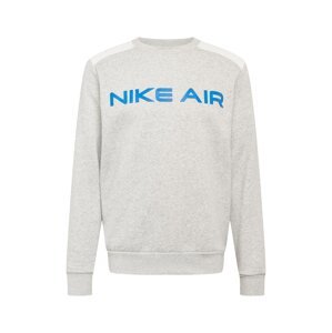 Nike Sportswear Tréning póló  szürke melír / fehér / égkék / narancsvörös