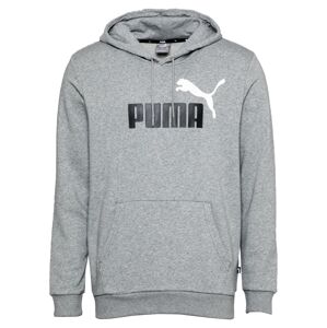 PUMA Sport szabadidős felsők  szürke melír / fehér / fekete