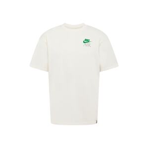 Nike Sportswear Póló  fehér / zöld / szürke