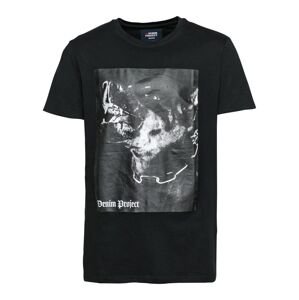 Denim Project Shirt 'DOG'  fekete / fehér / szürke
