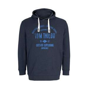 TOM TAILOR Men + Tréning póló  tengerészkék / kék