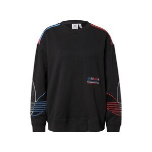 ADIDAS ORIGINALS Tréning póló  fekete / piros / fehér / kék