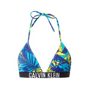 Calvin Klein Swimwear Bikini felső  tengerészkék / fekete / fehér / neonkék / limone