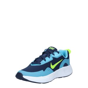 Nike Sportswear Sportcipő  tengerészkék / türkiz / neonzöld