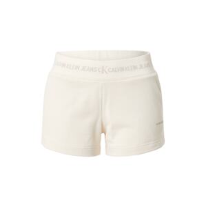 Calvin Klein Jeans Nadrág  természetes fehér