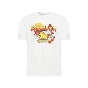 Reebok Classics T-Shirt  fehér / sárga / piros