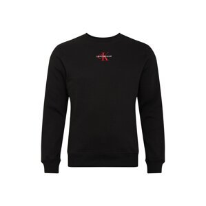 Calvin Klein Jeans Tréning póló 'Essential'  fekete / fehér / piros