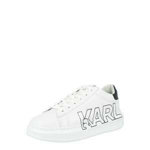 Karl Lagerfeld Rövid szárú edzőcipők 'KAPRI'  fehér / sötétkék