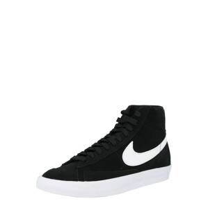 Nike Sportswear Magas szárú sportcipők 'Blazer 77'  fekete / fehér