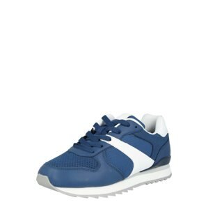 ESPRIT Rövid szárú edzőcipők 'Ambro'  fehér / kék