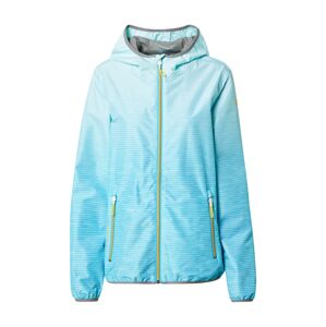 KILLTEC Kültéri kabátok 'Trin'  vízszín / világoskék / limone