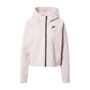 Nike Sportswear Tréning dzseki  fehér / fekete / pasztell-rózsaszín