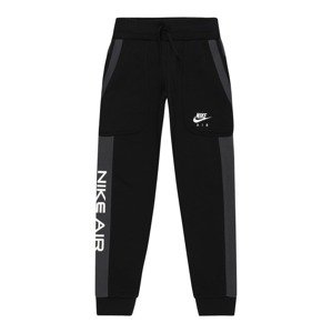 Nike Sportswear Nadrág  fehér / fekete / szürke