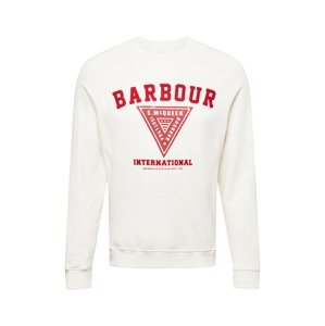 Barbour International Tréning póló  fehér / piros