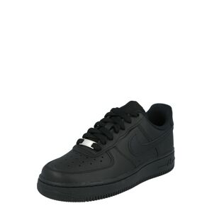Nike Sportswear Rövid szárú sportcipők 'AIR FORCE 1 07'  fekete