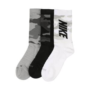 NIKE Sportzoknik 'Nike Everyday Max Cushioned'  fehér / fekete / szürke
