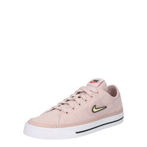 Nike Sportswear Rövid szárú edzőcipők  sárga / rózsaszín / fekete / fehér