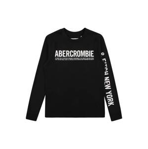 Abercrombie & Fitch Póló 'HIKE BEAST'  fekete / fehér