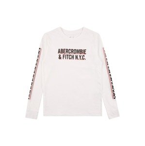 Abercrombie & Fitch Póló  fehér / fekete / piros