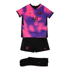 NIKE Sportruhák  fekete / lila / rózsaszín