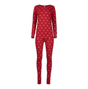 Skiny Pizsama 'Valentine Special'  piros / világospiros