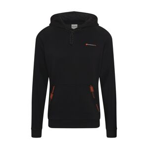 JACK & JONES Sweatshirt 'FINN'  fekete / sötét narancssárga