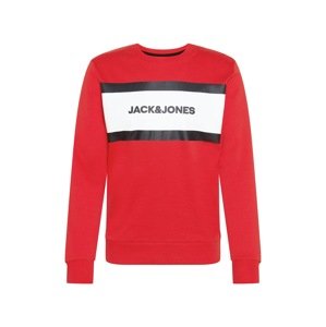JACK & JONES Tréning póló 'SHAKE'  piros / fehér / tengerészkék