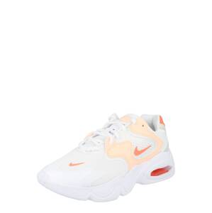 Nike Sportswear Rövid szárú edzőcipők 'Air Max 2X'  fehér / őszibarack / korál