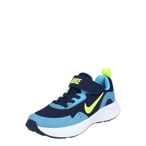 Nike Sportswear Sportcipő  neonzöld / tengerészkék / füstkék
