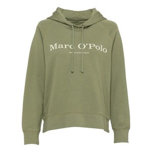 Marc O'Polo Tréning póló  khaki / fehér