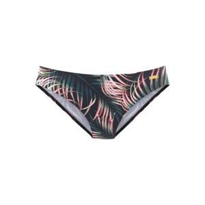 LASCANA Bikini nadrágok  zöld / rózsaszín / fekete