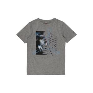 Jordan Póló 'INSTINCT'  sötétszürke / fekete / kék