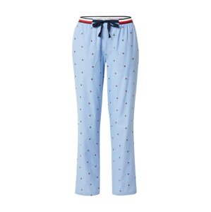 Tommy Hilfiger Underwear Pizsama nadrágok 'EMBRO'  világoskék / éjkék