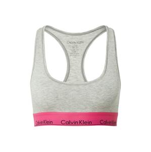 Calvin Klein Underwear Melltartó  szürke melír / rózsaszín
