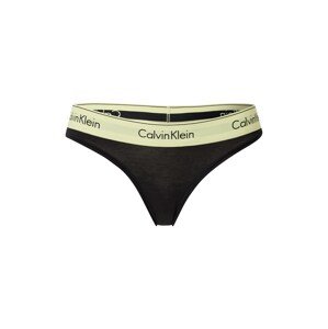 Calvin Klein Underwear String bugyik  fekete / világos sárga