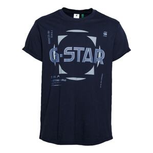 G-Star RAW Póló  sötétkék / füstkék / galambkék