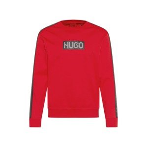 HUGO Tréning póló 'Dubeshi'  piros / fekete / szürke