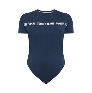 Tommy Jeans Curve Rövid body  tengerészkék / fehér