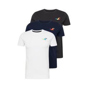 HOLLISTER Shirt  fehér / tengerészkék / fekete / vegyes színek
