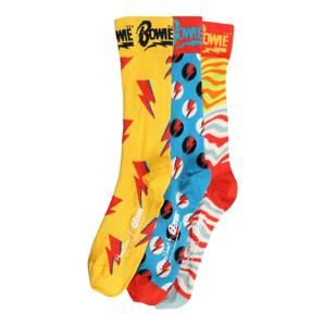 Happy Socks Zokni 'Bowie'  piros / sárga / kék