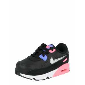 Nike Sportswear Sportcipő 'Air Max 90'  rózsaszín / fekete / kék