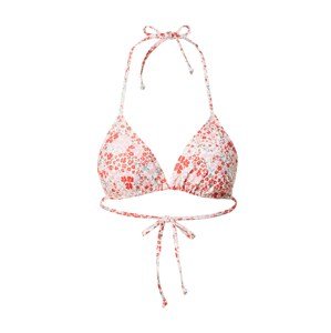 BeckSöndergaard Bikini felső 'Flofield'  fehér / piros / rózsaszín / pasztellzöld