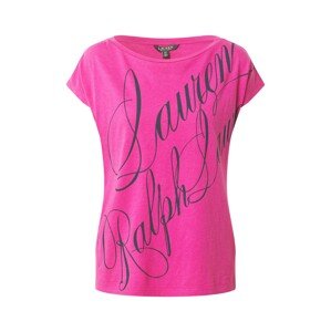Lauren Ralph Lauren Póló 'Grieta'  rózsaszín / sötétkék